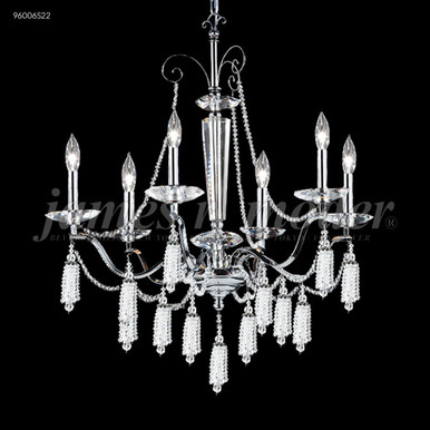 Tassel 6 Light Chandelier 31 Inch Tall and 27 Inch Wide by James Moder - 96006