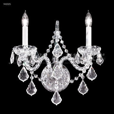 Vienna 2 Light Wall Sconce 16 Inch Tall and 16 Inch Wide by James Moder - 94202S77