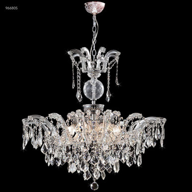 Maria Theresa Grand 8 Light Chandelier 26 InchX32 Inch Wide by James Moder - 96680S77