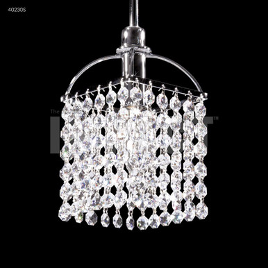 Contemporary 1 Light Pendant 8 Inch Tall and 6 Inch Wide by James Moder - 40230S77