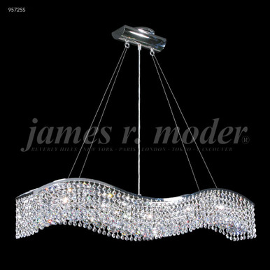 Fashionable Broadway 5 Light Chandelier 7 InchX36 Inch Wide by James Moder - 95725S77