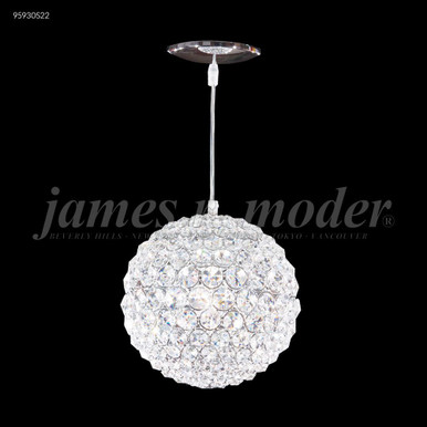 Sun Sphere 1 Light Pendant 5 Inch Tall and 5 Inch Wide by James Moder - 95930S22