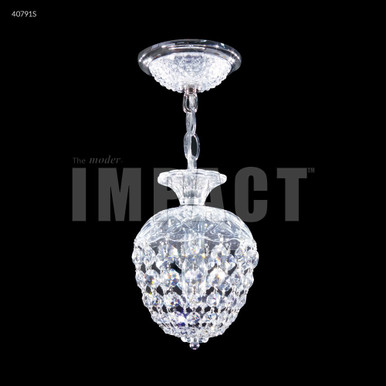 Palace Ice 1 Light Chandelier 8 Inch Tall and 6 Inch Wide by James Moder - 40791S77