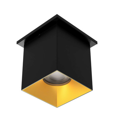 Zoron 15W 1 LED Flood Trimmed Square Outdoor Flush Mount 4.5 Inch by WAC - C4ST-FCS