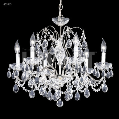 Regalia 6 Light Chandelier 21 Inch Tall and 24 Inch Wide by James Moder - 40286S77