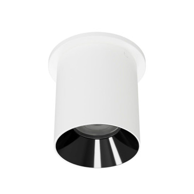 Zoron 15W 1 LED Flood Trimmed Round Outdoor Flush Mount 4.5 Inch by WAC - C4RT-FCS