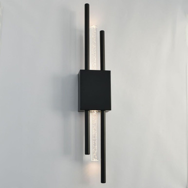 Axis Battery Operated 3W LED Wall Mount(Set of 2) 23 X 4.3 Inch Wide by CWI - 1693W23-2-101-DC