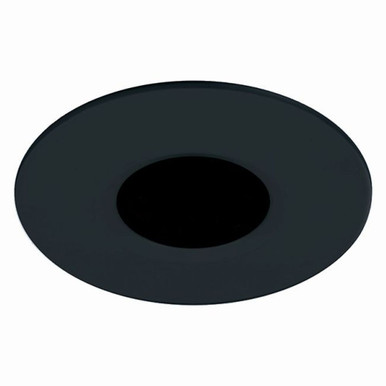 Ocularc Round Pin Hole Trim 3.38 Inch Wide by WAC - R3CRPT-BK