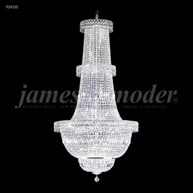 Prestige 47 Light Entry Chandelier 72 Inch and 36 Inch Wide by James Moder - 92435S77