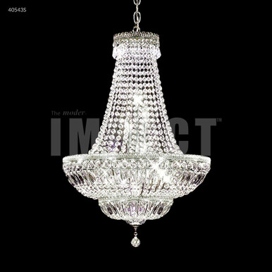 Imperial 9 Light Chandelier 30 Inch Tall and 19 Inch Wide by James Moder - 40543S77