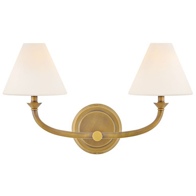 Greta 5W 2 LED Bath Vanity 11 Inch Tall and 18 Inch Wide by Hinkley - 52492