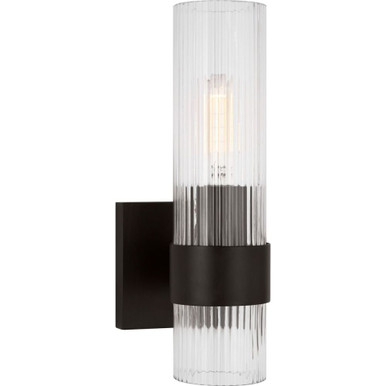 Geneva 1 Light Wall Sconce 12.63 X 4.5 Inch Wide by Visual Comfort Studio - CV1021AI