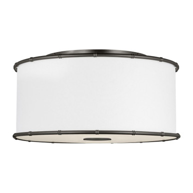 Aldric 2 Light Flush Mount 9 X 18.63 Inch Wide by Visual Comfort Studio - AF1182