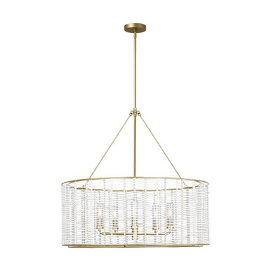 Winslow 5 Light Chandelier 34 X 35.75 Inch Wide by Visual Comfort Studio - TFC1155PCB