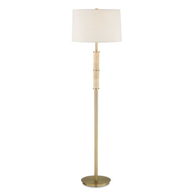Verlaine 1 Light Floor Lamp 63.5 Inch Tall and 17.5 Inch Wide by Uttermost - 30736-1