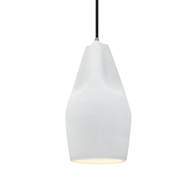 Radiance Crease 1 Light Cord Pendant 11 X 5.75 Inch Wide by Justice Design - CER-6597_1