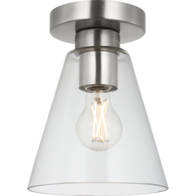 Senda 1 Light Flush Mount 9 Inch Tall and 7.13 Inch Wide By Generation - PLFM102