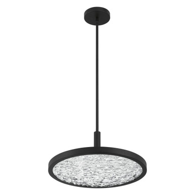 Courtney 25.5W 1 LED Convertible Pendant 8.75 Inch X 18 Inch Wide by Thesis - 207417A