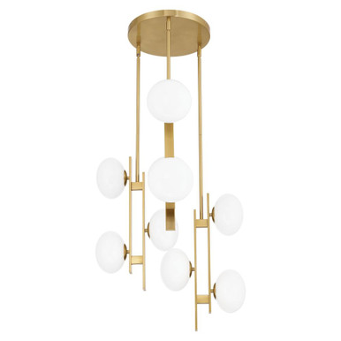 Julep 4.5W 9 LED Chandelier 19.5 Inch Tall and 22.25 Inch Wide by Thesis - 207379A