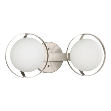 Parker 2 Light Bath Vanity 6.5 Inch Tall and 7 Inch Wide by Thesis - 206969A