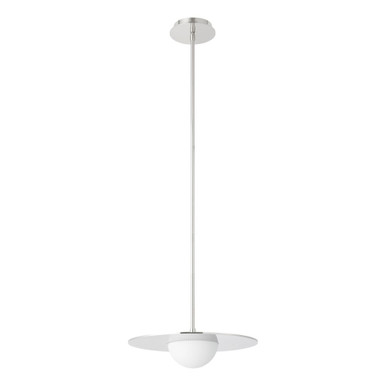 Solstice 11W 1LED Convertible Pendant 4.75 Inch X 15.75 Inch Wide by Thesis - 207408A
