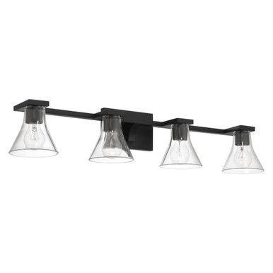 Gilford 4 Light Bath Vanity 7 Inch Tall and 7.25 Inch Wide by Thesis - 207659A