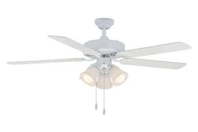 Dalton 5 Blade Ceiling Fan with Light Kit 52 Inch Wide by Wind River Fans - WR1422
