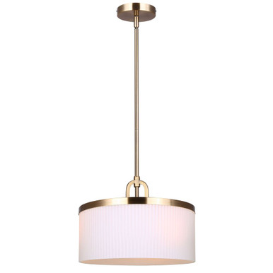 Kinslea 3 Light Pendant 11 Inch Tall and 13.88 Inch Wide by Canarm Inc - IPL1165A03GD14