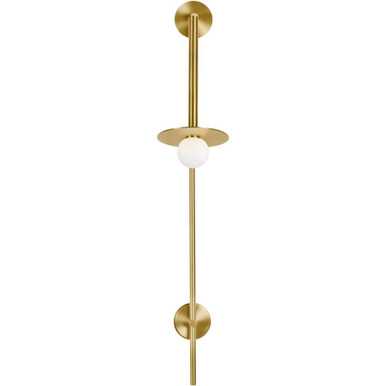 Nodes 1 Light Pivot Wall Sconce 48.38X8 Inch Wide by Visual Comfort Studio - KW1031