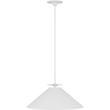 Cornet 1 Light Pendant 9.63 Inch and 24 Inch Wide by Visual Comfort Studio - LXP1011CPST