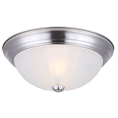 2 Light Flush Mount 4.63 Inch Tall and 11 Inch Wide by Canarm Inc - IFM31151N