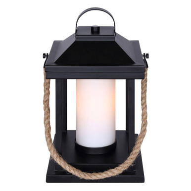 Kyler 1 Light Table Lamp 12.75 Inch Tall and 7.25 Inch Wide by Canarm Inc - ITL2142B13BKR