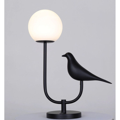 Avis 1 Light Table Lamp 22 Inch Tall and 7.13 Inch Wide by Canarm Inc - ITL2128B22BK