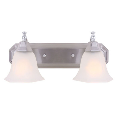 2 Light Bath Vanity 8 Inch Tall and 18 Inch Wide by Canarm Inc - IVL30273
