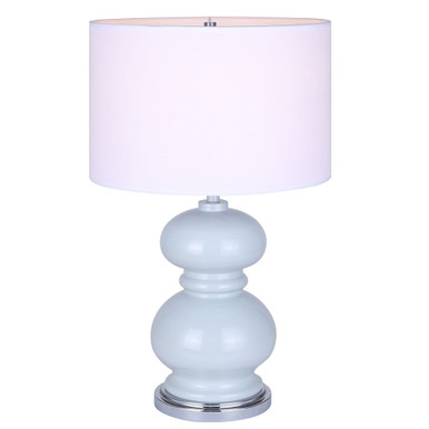 Biely 1 Light Table Lamp 22.75 Inch Tall and 13.75 Inch Wide by Canarm Inc - ITL2133B23BC
