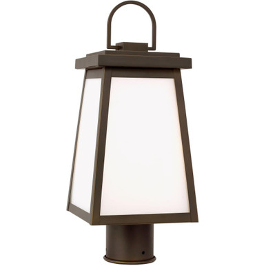 Founders 9W 1 LED Outdoor Post Lantern 17.25 Inch by Visual Comfort Studio - 8248401EN3