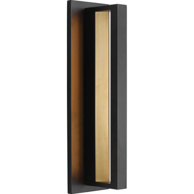Anton 6.5W 1 LED Outdoor Wall Mount 15 and 3.9 by Visual Comfort Modern - SLOWS30427B