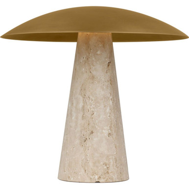 Aegis 11W 1 LED Traverine Table Lamp 16.6 X 18.2 by Visual Comfort Modern - SLTB34327