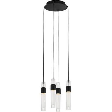 Lassell 28.8W 4 LED Chandelier 9.3X10.3 Inch Wide by Visual Comfort Modern - SLCH39927