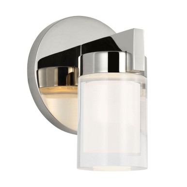 Esfera 7.7W 1 LED Wall Sconce 5.9 X 3.9 Inch Wide by Visual Comfort Modern - KWWS19927N