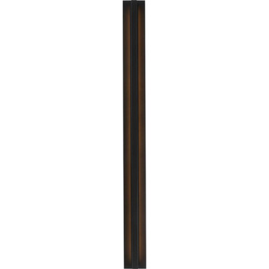 Anton 19.8W 1 LED Outdoor Wall Mount 48 and 3.9 by Visual Comfort Modern - SLOWS30627B
