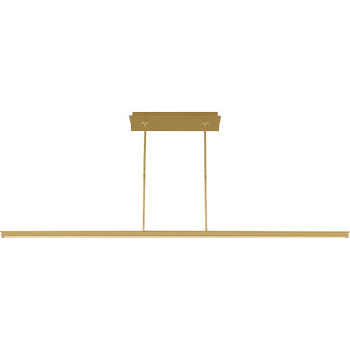 Stagger 36.7W 1 LED Linear Suspension 1.1X72 Inch by Visual Comfort Modern - 700LSSTG72