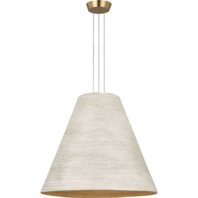Karam 18.8W 1 LED Tapered Pendant 21 Inch Wide by Visual Comfort Modern - SLPD12527