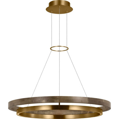 Grace 80.3W 1 LED Chandelier 3.8 X 35.8 Inch Wide by Visual Comfort Modern - 700GRC36