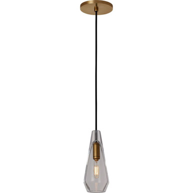 Lustra 1 Light Small Accent Pendant 9 Inch Tall by Visual Comfort Modern - SLPD280