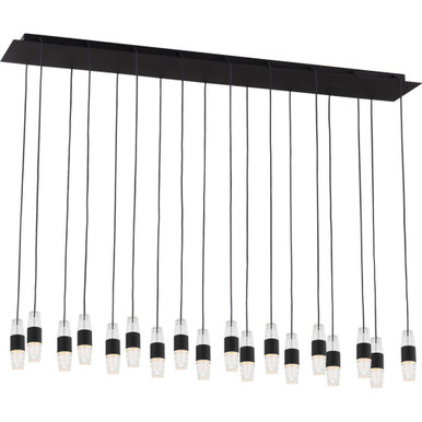 Lassell 64.8W 18 LED Short Chandelier 5.8 X 10.8 by Visual Comfort Modern - SLCH38627