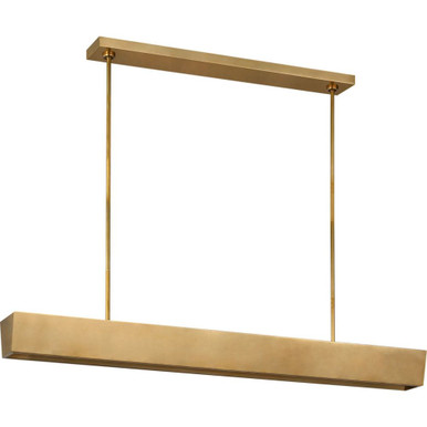 Pench 43W 1 LED Linear Suspension 4.6 and 54 Inch by Visual Comfort Modern - KWLS34927