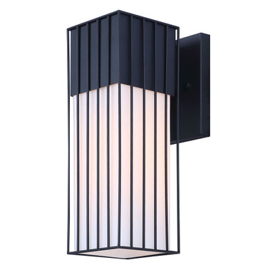 Oslo 1 Light Outdoor Wall Lantern 13 Inch and 4.5 Inch Wide by Canarm Inc - IOL723BK