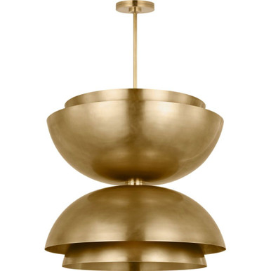 Shanti 35W 2 LED Double Pendant 31.5 Inch Wide by Visual Comfort Modern - SLPD32027