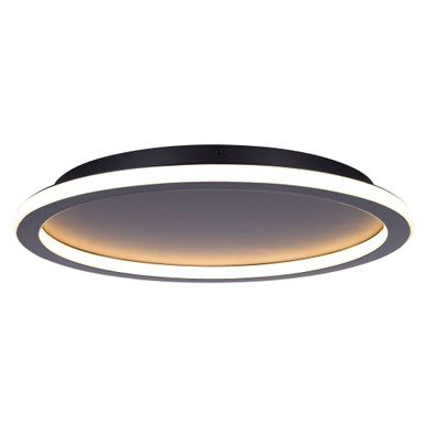 Gavyn 41W 1 LED Flush Mount 2.25 Inch Tall and 20 Inch Wide by Canarm Inc - LFM279A20BK
